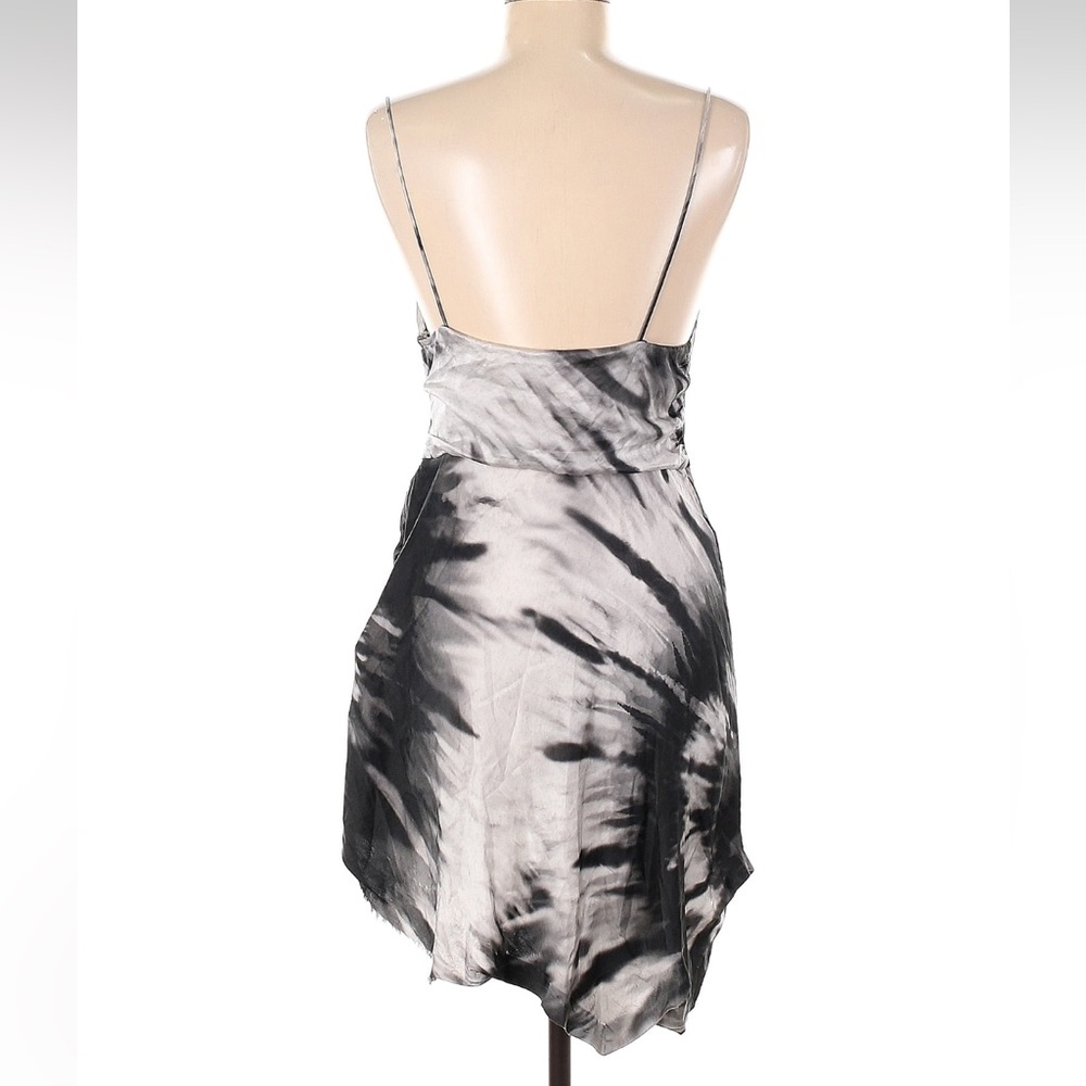 Retrofete Black and White Mini Dress - Picture 6 of 8